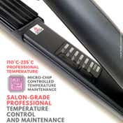 Alan Truman CRIMP Hair Styler with Ceramic Plates & Adjustable Temperature for Smooth Styling (1 Pc)