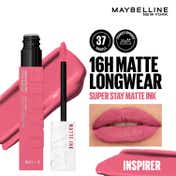Maybelline New York Super Stay Matte Ink Liquid Lipstick - 125 Inspirer (5 ml)