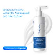 Be Bodywise 10% Niacinamide Body Lotion - Provides 48H Moisturization & Reduces Acne Marks (200 ml)