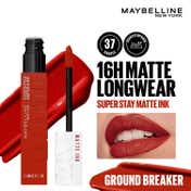 Maybelline New York Super Stay Matte Ink Liquid Lipstick - Ground Breaker (5 ml)