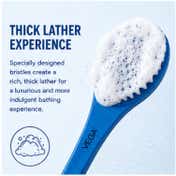 VEGA Long Handle Bristle Bath Brush Body Scrubber Brush for Removing Dead Skin (BA-1/7)