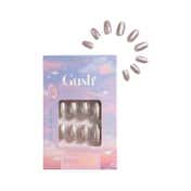 Gush Beauty Nailed It Reusable Luxury Press On Nails With Application Kit - Wifey Energy (24 pcs)