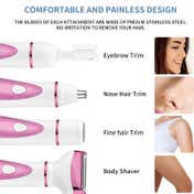 SEMINO 4 In 1 Multi Function Trimmer Set for Women - Pink