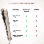 Protouch Air Sleek 2-In-1 Hair Straightener