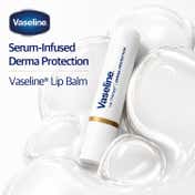 Vaseline Lip Therapy Serum Infused Derma Protection Lip Balm with Triple Ceramides Shea Butter (3 g)