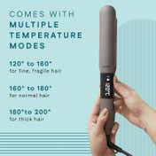 Winston Hair Straightener with Titanium Ceramic Plates - Grey