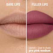 Lakme 9to5 Hya Beach Edit, Lipstick + Liner Duo,SPF Matte Finish Lipstick - Beachy Peach (2 + 0.2 g)