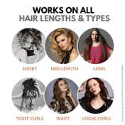 Alan Truman TAME Hair Straightener with Ceramic Plates & Adjustable Heat for Smooth Styling (1 Pc)