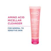 Bioderma Sensibio Gel Moussant SLS Free Cleanser With Vitamin E-24h Hydration-Micellar Gel (45ml)