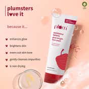 Plum Saffron & Papaya Glow Bright Face Wash (100ml)
