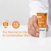 The Derma Co. 1% Hyaluronic Sunscreen Aqua Gel SPF 50 PA++++ (30g)