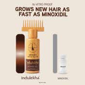 Indulekha Bringha Hair Oil with 11 Herbs Ayurvedic Hair Oil for Hair Growth (100 ml)