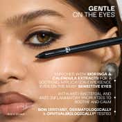 FAE BEAUTY Eye-Deal Intense Gel Kajal With Sharpener & Fine Bristle Brush Shade - Black Sesame (0.35 g)