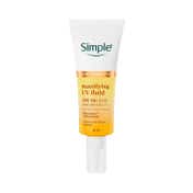 Simple Mattifying UV Fluid SPF 50 PA++++ with Niacinamide Sunscreen for Oily & Sensitive Skin (40 ml)