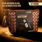 Lakme Wedding Guest Glam Kit Bullet Lipstick - Brick Bloom Precision Eyeliner - Black (3 pcs)