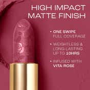 Lakme Rouge Bloom Powder Matte Bullet - Pink Poppy (4 g)