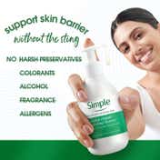 Simple Barrier Repair+ Hydrating Cleanser with 11% Ceramide Boosters Face Wash for Women (150 ml)