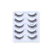 Europe Girl Feather Luxe Eyelash Set - Eg Lash-09 (5-Pair)