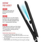 Alan Truman K6 Steamo Steam Infusion Straightener