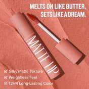 Character Meltz Matte Lip Liquid Lipstick - CRM001 Smoked Cocoa (3.5 ml)