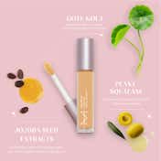 HOUSE OF MAKEUP Zoom In Crease-Free, Creamy Concealer - FL01 Fair To Light Skin Tone (6 ml)