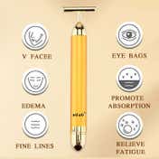 Ktein Golden Glow Pro - Electric Vibration Face Massager