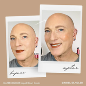 Daniel Sandler Watercolour Liquid Blush For Cheeks, Lips & Eyes - Crush (15 ml)