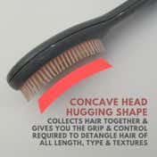 Alan Truman DT01 Detangling Brush - Grey Pink (1 Pc)