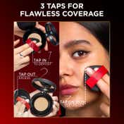 L'Oreal Paris Infallible Cushion Foundation 24Hr Full Coverage Glass-Skin Finish - ShadeC300 (11 g)