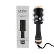 WINSTON Blow Drying Brush with Adjustable Temperature Setting 1200W - Black (1 pc)