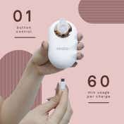 WINSTON Rechargeable Battery Operated Vacuum Acne Pore Cleanser - White (1 pc)