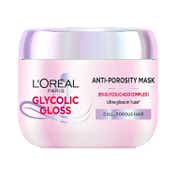 L'Oreal Paris Glycolic Gloss Hair Mask with Glycolic Acid for Ultra Gloss (200 g)