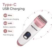 Protouch All-In-1 All Rounder Women’s Trimmer & Epilator - Rose Gold