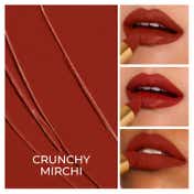 LoveChild Masaba Batua Pocket Lipstick - Rich Satin Finish (Crunchy Mirchi) (4 gm)