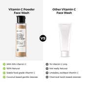 Brillare Vitamin C Powder Face Wash For Glowing Bright Looking Skin (30g)