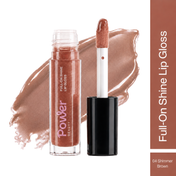 Power Beauty Full-On Shine Lip Gloss - Shimmer brown 04 (4.5 ml)