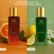 The Man Company Fresh Zesty Duo Perfume for Man, Joy and Citron (2 pcs)