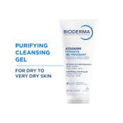 Bioderma Atoderm Intensive Gel Moussant  Ultra-Soothing Foaming Gel With Niacinamide (200ml)