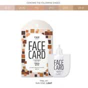 FAE BEAUTY Face Card 4-in-1 Super Serum Skin Tint Trial Kit, Shade - Light (6 pcs)