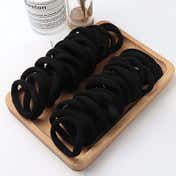 Bronson Professional Hair Rubber Bands Ponytail Holder with Storage Box (20 pcs)