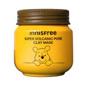 Innisfree Super Volcanic Pore Clay Mask – Cleanses Pores & Controls Oil, Pooh Edition (100 ml)