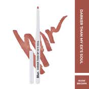 Blur India Lip Oil & Lipliner Combo - Caramel & Nude Brown (2 pcs)