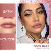 Oulac Sensual Glow Rich Creme Lipstick - SG06-Babe (4 g)