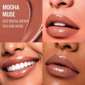 Lakme 9To5 Hya Glam Plump+Shine Clickstick, Hyaluronic Acid & Ceramides - Mocha Muse (2.1 g)