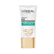 L'Oreal Paris UV Defender Serum Protector Sunscreen SPF 50 PA+++ - Matte & Fresh (50ml)