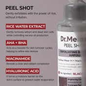Dr.Melaxin Peel Shot Exfoliating Black Rice Ampoule Reduces Blackheads & Clogged Pores (80 ml)