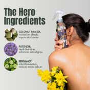 Hibiscus Monkey Bergamot Velvet Spray In-Shower Body Moisturiser (250ml)