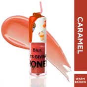 Blur India Lip Oil & Lipliner Combo - Caramel & Nude Brown (2 pcs)