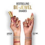 Lakme Bejewel Festive Trio  Liquid Lip - Cocoa Glow Eye Tint - Goddess and Setting Spray (4 pcs)