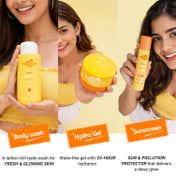 Aqualogica Glow+ Born to Glow Gift Set for Women SPF 50+ Hydration and Cleanse Premium Pack (3 pcs)